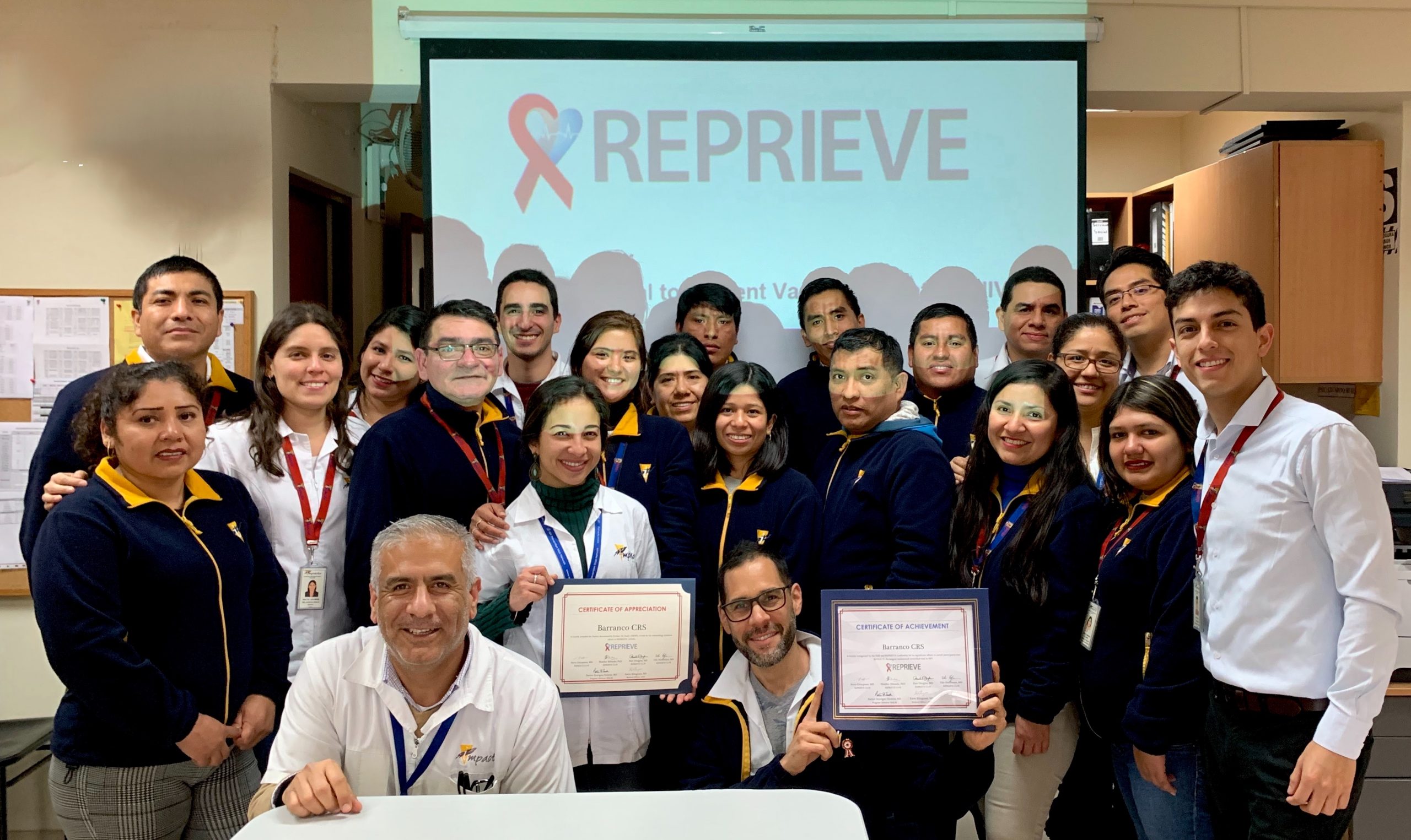 REPRIEVE Site Teams